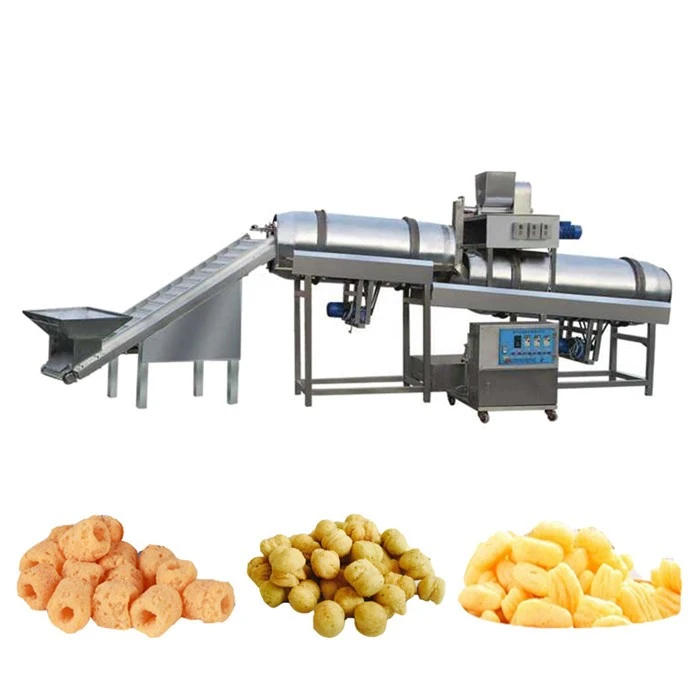 Puffed Snack Food Extruder Machinery